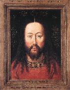EYCK, Jan van Portrait of Christ sdr oil painting on canvas